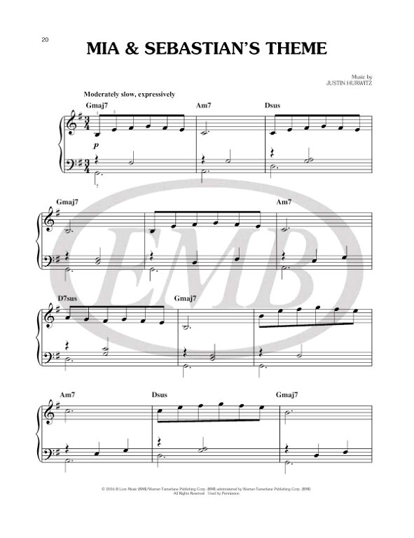 La La Land (Easy Piano) – Az Editio Musica Budapest zeneműkiadó online  kottaboltja