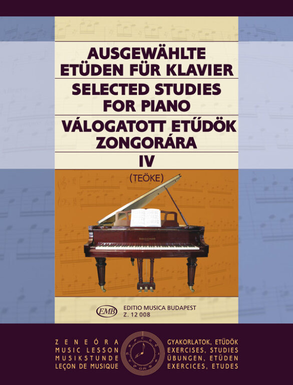 SELECTED STUDIES 4 – Online sheet music shop of Editio Musica Budapest