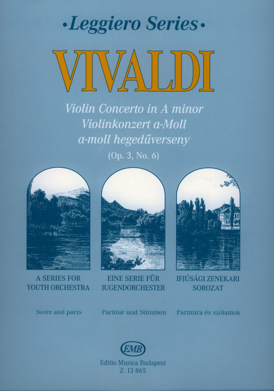 Vivaldi: A-moll hegedűverseny, RV 356 – Az Editio Musica Budapest  zeneműkiadó online kottaboltja