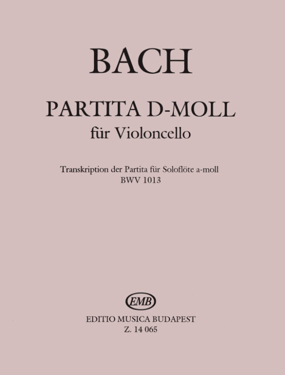 Bach: Partita d-moll gordonkára – Az Editio Musica Budapest zeneműkiadó  online kottaboltja