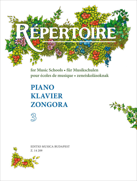 Répertoire zeneiskolásoknak - Zongora 3 – Az Editio Musica Budapest  zeneműkiadó online kottaboltja