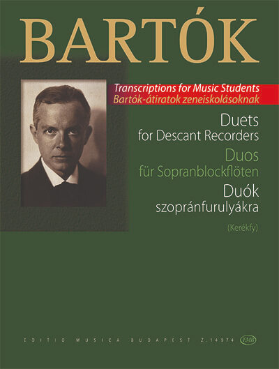 Bartók: Duók szopránfurulyákra – Az Editio Musica Budapest zeneműkiadó  online kottaboltja