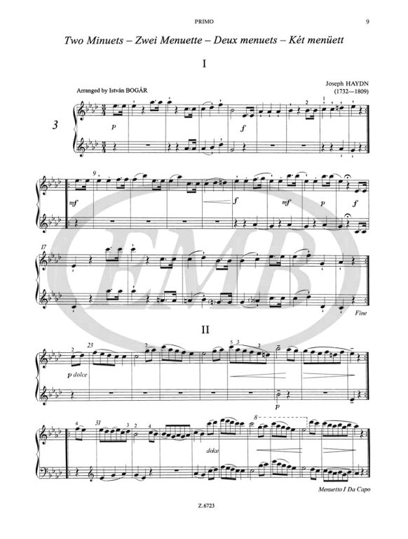 Piano Duet Music – Online sheet music shop of Editio Musica Budapest