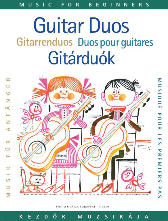 Gitárduók – Az Editio Musica Budapest zeneműkiadó online kottaboltja
