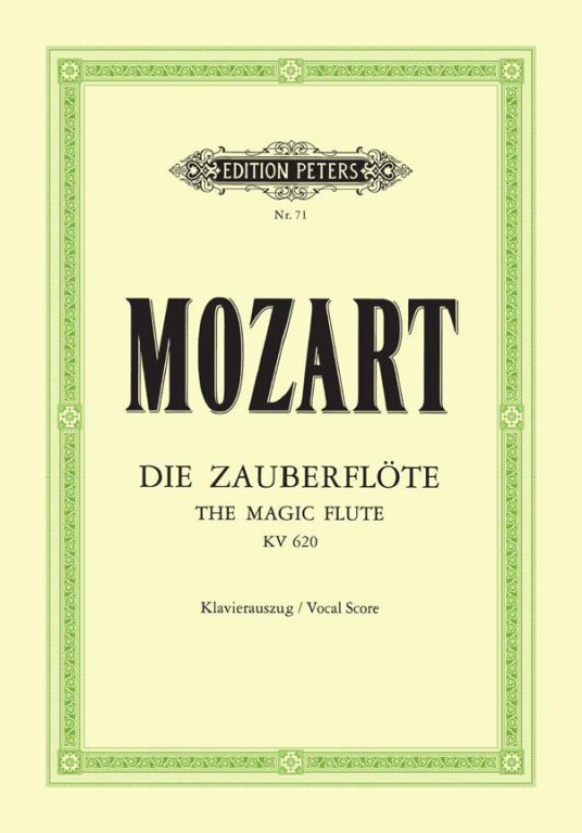Mozart: A varázsfuvola – Az Editio Musica Budapest zeneműkiadó online  kottaboltja