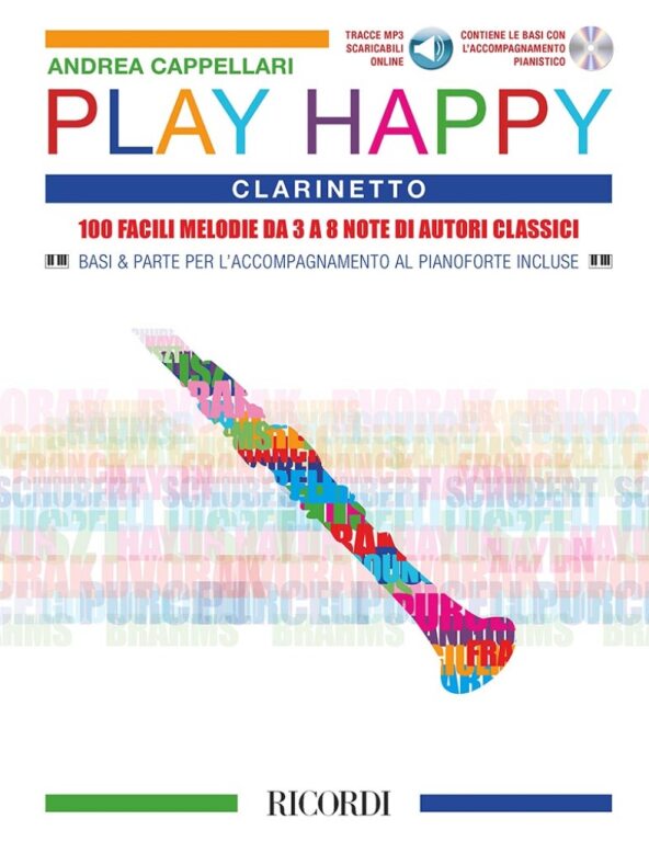 Play Happy (Klarinét) - CD-vel és Mp3-mal – Online sheet music shop of  Editio Musica Budapest